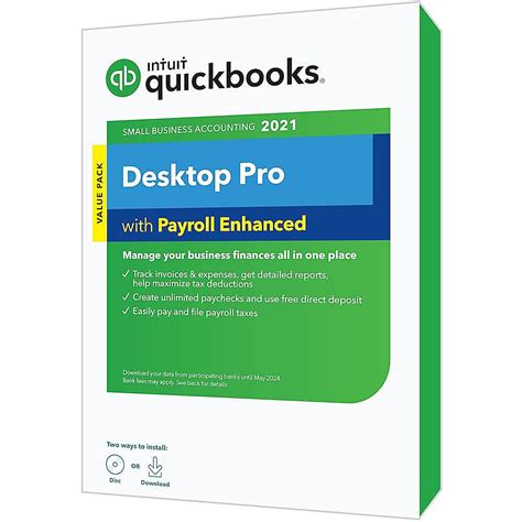 Best Buy Intuit Quickbooks Desktop Pro With Payroll Enhanced