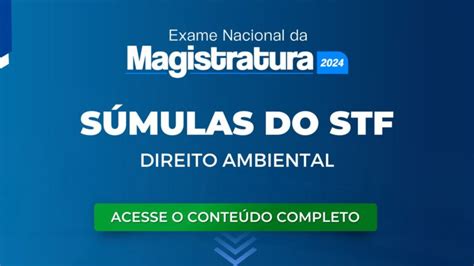 Enam S Mulas Do Stf De Direito Ambiental Blog Do Mege