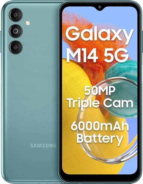 Samsung Galaxy M G Smoky Teal Gb Gb Storage Mp Triple