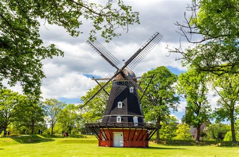 Windmill at Kastellet, Copenhagen, Denmark Stock Image - Image of ...