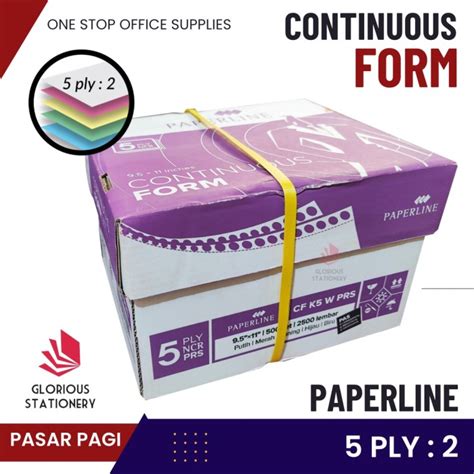 Promo Kertas Continuous Form X Ply Bagi Prs Paperline