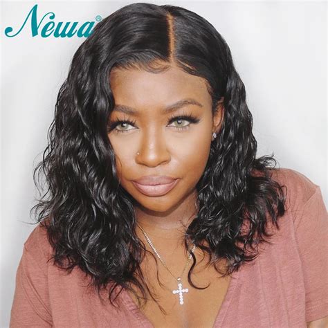 Nyuwa 13x6 Lace Front Wigs For Black Woman Pre Plucked Lace Front Human