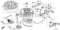 GCV190 A N1A GJAAA Honda Engine Made In USA SN GJAAA 1000001