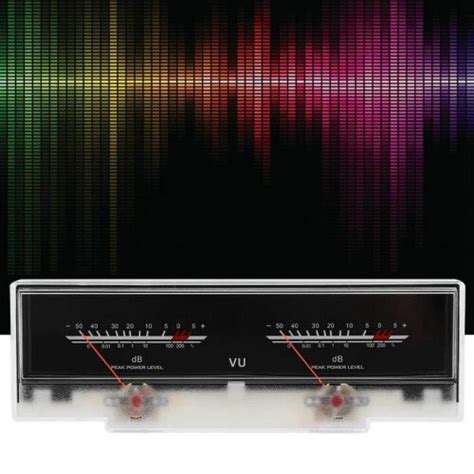 Vu Meter P 78Wtc Og Db Level Header Amplifier Professional Car Audio