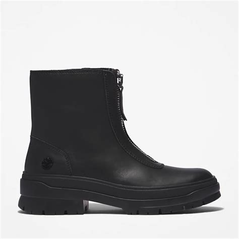 Malynn Front Zip Boot For Women In Black Timberland