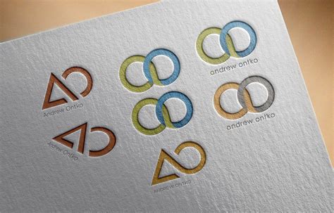 Personal branding logo on Behance