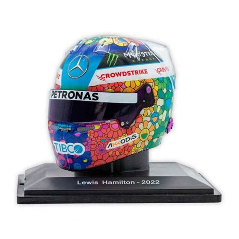 Mini Helmet 1:5 Lewis Hamilton 'Mercedes 2022' Japan GP | GPBox