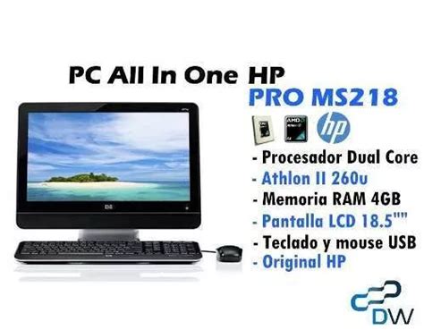 Computadora All In One HP MS218 MercadoLibre