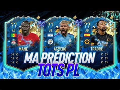 FUT 20 MA PRÉDICTION SUR LA TOTSSF PREMIER LEAGUE MANE VAN DIJK