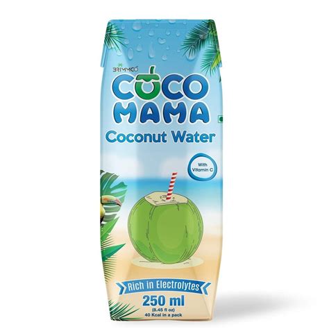 Coco Mama Coconut Water Packaging Size 250 Ml Packaging Type Tetra