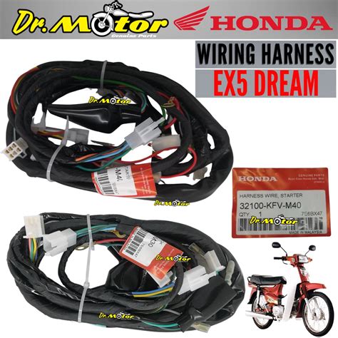 Honda Ex Dream Kick Electric Starter Wiring Harness Complete Set Wire