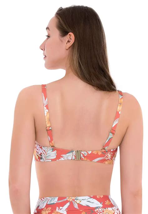 Buy Sunseeker Sunkissed Tropics D Cup Bikini Top Online Zalora