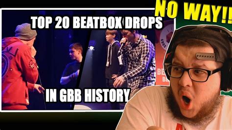 REACTING To TOP 20 Beatbox Drops In GBB Grand Beatbox Battle History