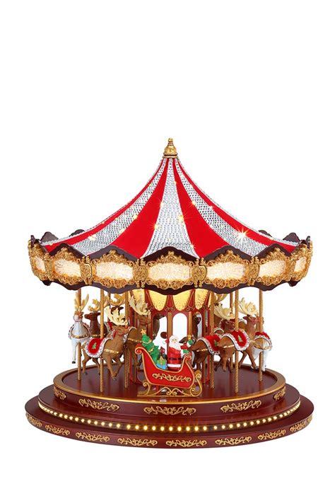 Mr Christmas Merry Go Round Ledmusical St Nicholas Christmas Cave