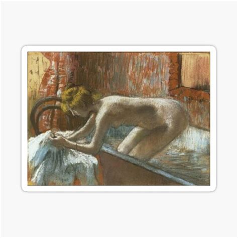 Woman Leaving Her Bath Donna Esce Dalla Vasca Edgar Degas