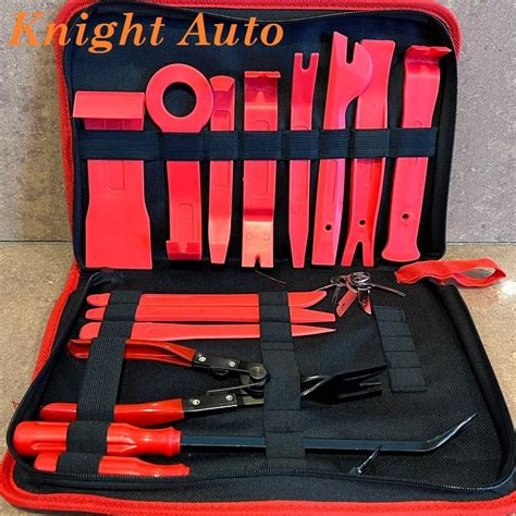 19pcs Car Trim Removal Tool Auto Hand Tools Pry Bar Dash Panel Door Interior Kit Id33711