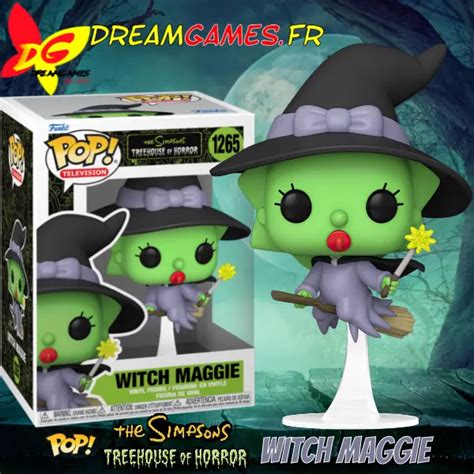 Funko Pop Witch Maggie The Simpsons Treehouse Of Horror 1265