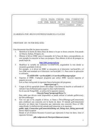 Uso Java Jdbc Pdf