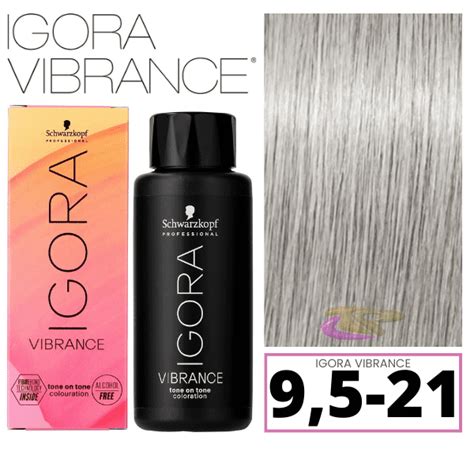 Tinte Igora Vibrance 9 5 21 Matizador Humo Ceniza 60 Ml Demipermanente