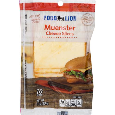 Food Lion Food Lion Cheese Slices Muenster Same Day Delivery Or Pickup