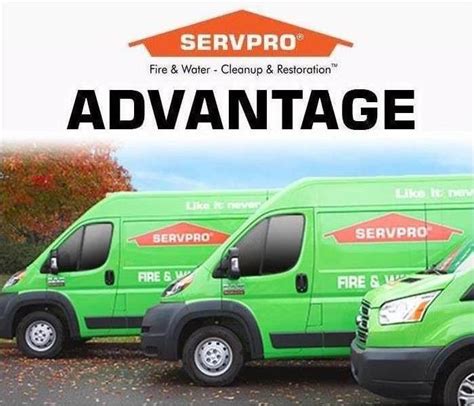 The Servpro Advantage Knowledge And Advanced Technology And A Quick