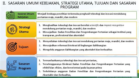 Rancangan Rencana Strategis Badan Penelitian Dan Pengembangan Pertanian