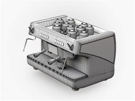 Coffee Machine 3D Model $9 - .fbx .max .obj - Free3D