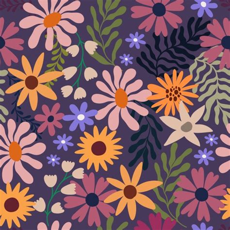 Floral Flowers Pattern Background Free Stock Photo Public Domain Pictures