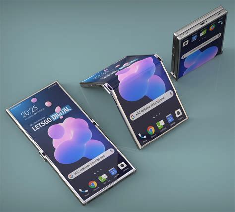 Htc Foldable Smartphone With Outward Folding Display Letsgodigital