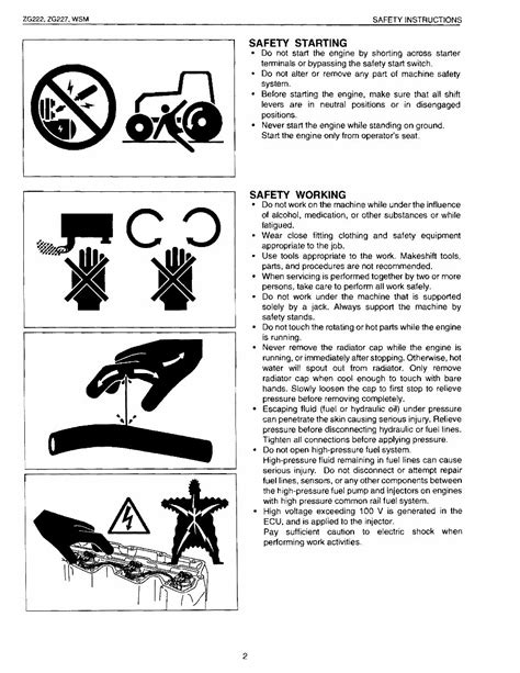 Kubota ZG222 Zero Turn Mower Workshop Repair Service Manual