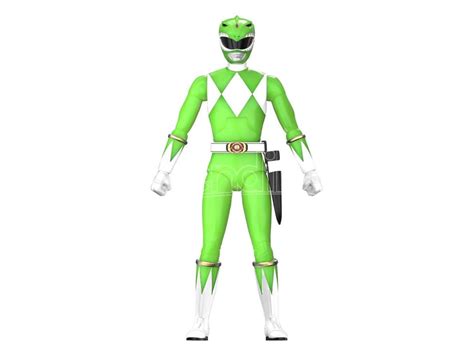 Power Rangers Ultimates Action Figure Green Ranger Glow 18 Cm Super7