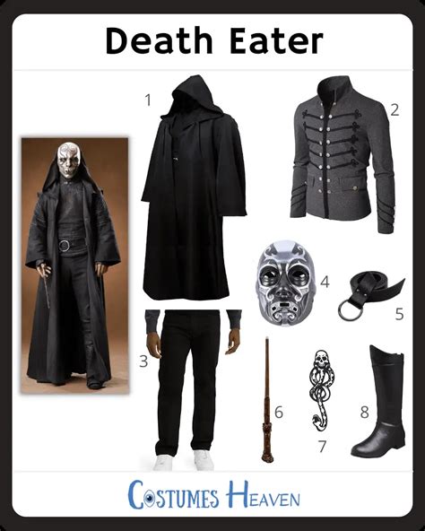 Death Eater Costume For Cosplay & Halloween 2024