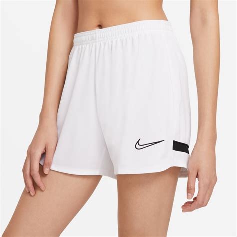 Nike Shorts Dri Fit Academy White Black Woman Unisportstore