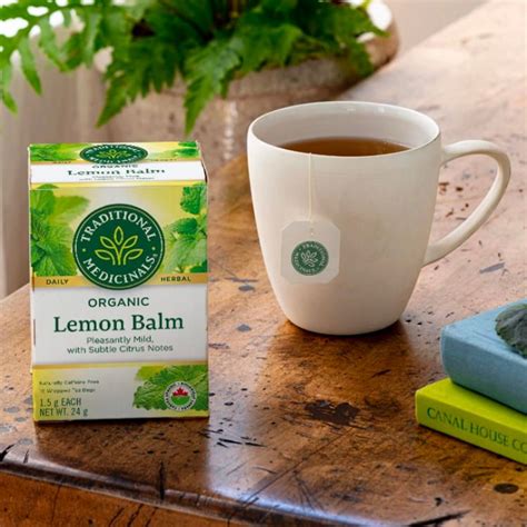 Buy Traditional Medicinals Organic Lemon Balm Tea 16s For 5 99 Lifeplus Natural Health