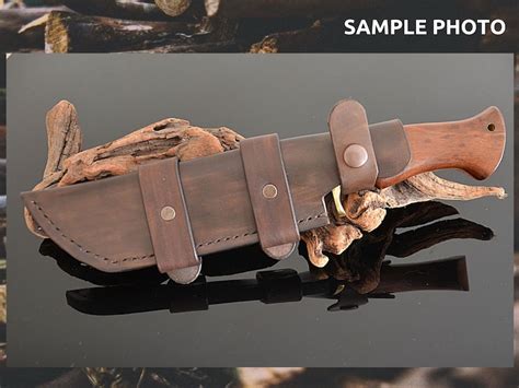 Custom Knife Sheath Horizontal Knife Sheath Belt Knife Leather - Etsy