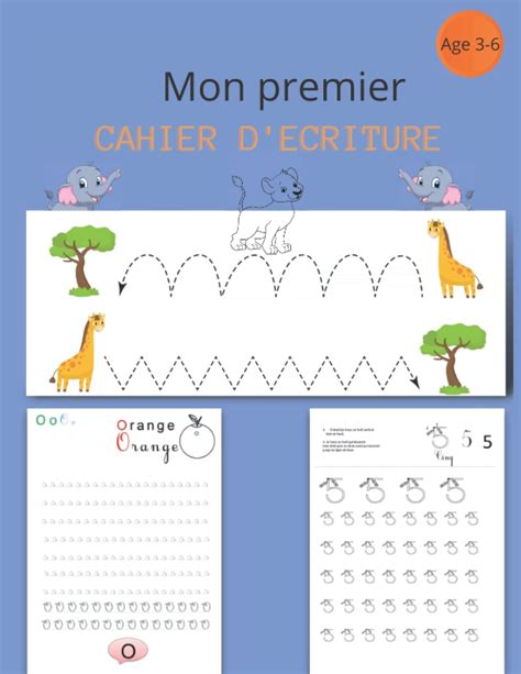 Buy Mon Premier Cahier d écriture Apprendre à écrire les lettres de l