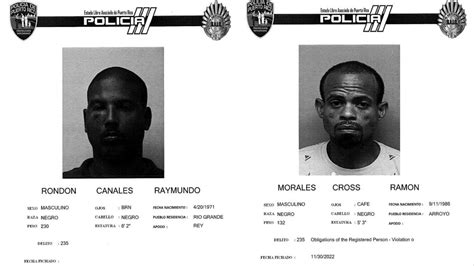 Cargos Contra Dos Hombres Por Incumplimiento Del Registro De Ofensores Sexuales Metro Puerto Rico