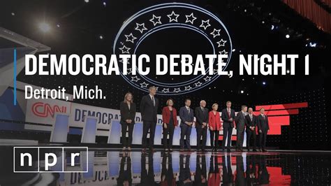 Analysis After Night 1 Of Second Democratic Debate Npr Politics Youtube