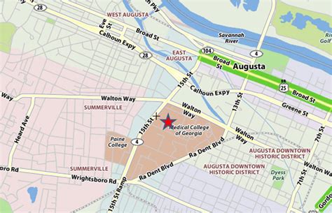 Campus Map | VA Augusta Health Care | Veterans Affairs