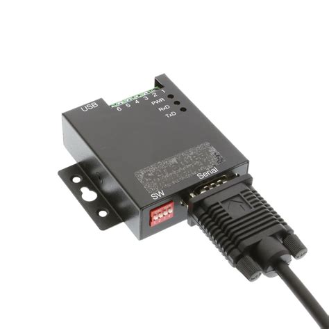 USB 2 0 To RS 232 422 485 Selectable Industrial Serial Adapter W 15kV