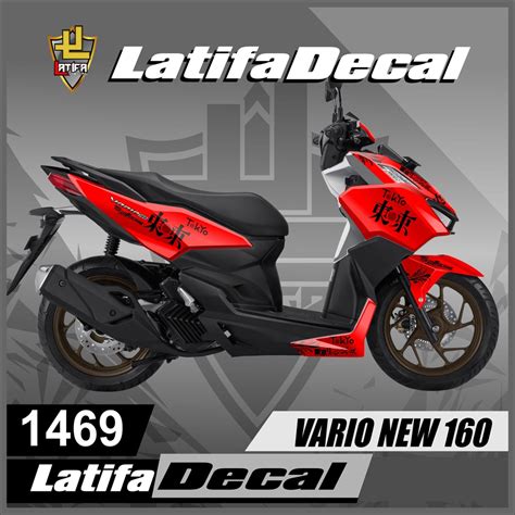 Jual Stiker Motor Vario New Decal Vario New Fullbody Desain Tokyo