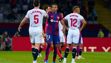 El gran señalado en la derrota del Sevilla en Barcelona Estadio Deportivo