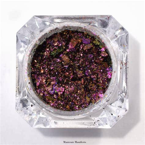 Manicure Manifesto: Born Pretty Store Chameleon Holo Flakes #1 Swatches & Review