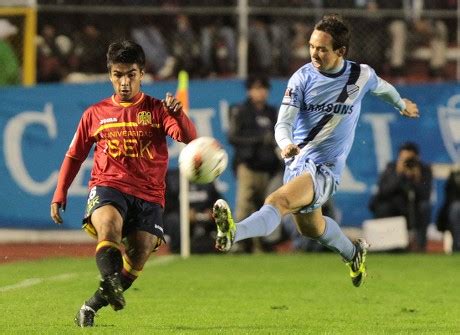 Bolivia Soccer Libertadores Cup Feb Stock Pictures Editorial