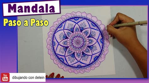 Como Dibujar Un Mandala Paso A Paso Mandala Manualidades