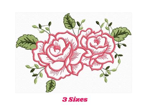 Flower Rose Embroidery Designs Ubicaciondepersonas Cdmx Gob Mx