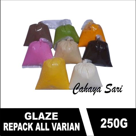 Jual Glaze Collins Toping Donat Repack Gram Shopee Indonesia