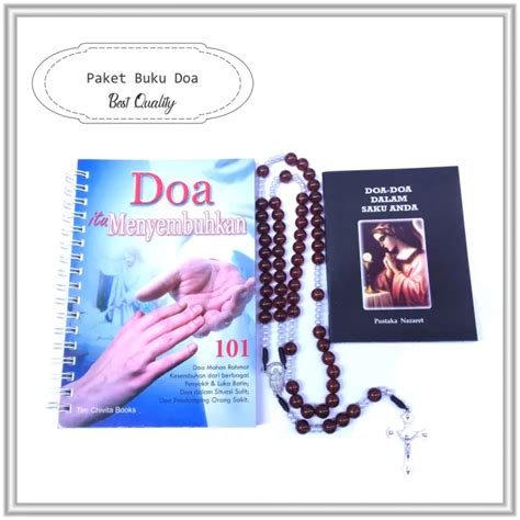 Paket Buku Doa Buku Doa Rosario Buku Doa Saku Souvenir Buku Doa