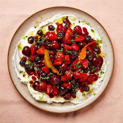 Yotam Ottolenghis Summer Berry Dessert Recipes Ottolenghi Recipes