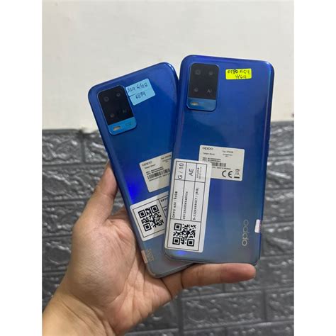 Jual Handpone Hp Oppo A54 Ram 4 128 4 64 Second Original Seken Murah